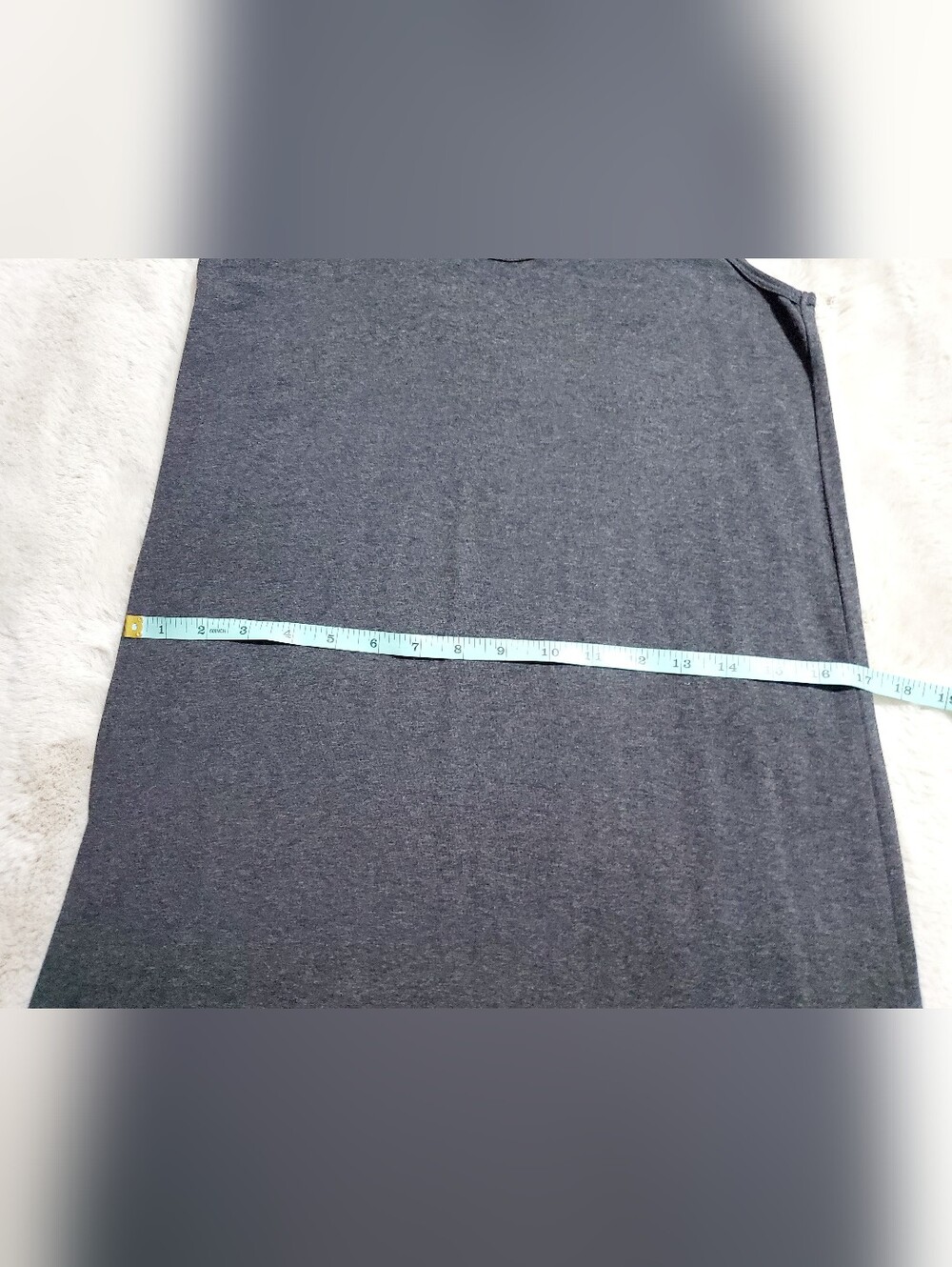 Madewell Charcoal Gray Maxi Dress XS Minimalist Capsule Wardrobe Soft Stretch - Picture 5 of 7
